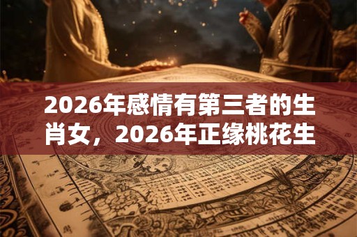 2026年感情有第三者的生肖女，2026年正缘桃花生肖