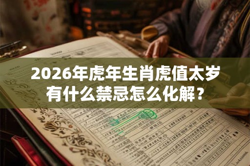 2026年虎年生肖虎值太岁有什么禁忌怎么化解？