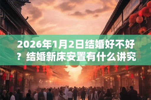 2026年1月2日结婚好不好?结婚新床安置有什么讲究? 2026年1月2日结婚好不好?结婚新床安置有什么讲究?