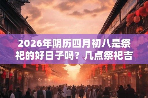 2026年阴历四月初八是祭祀的好日子吗？几点祭祀吉利？