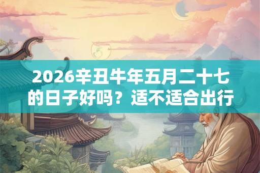 2026辛丑牛年五月二十七的日子好吗？适不适合出行？