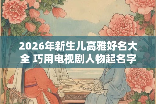 2026年新生儿高雅好名大全 巧用电视剧人物起名字 2026年新生儿高雅好名大全 巧用电视剧人物起名字