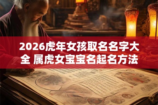 2026虎年女孩取名名字大全 属虎女宝宝名起名方法 2026虎年女孩取名名字大全 属虎女宝宝名起名方法