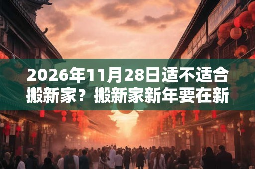 2026年11月28日适不适合搬新家?搬新家新年要在新家过吗? 2026年11月28日适不适合搬新家?搬新家新年要在新家过吗?