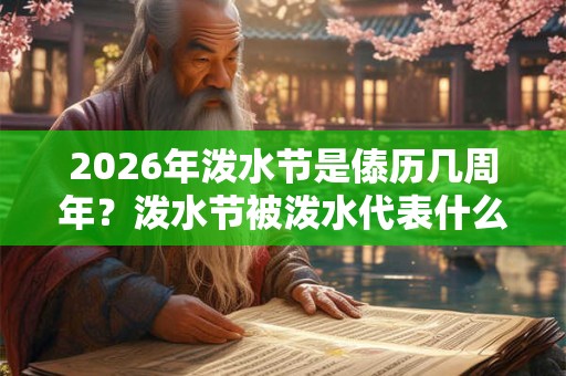 2026年泼水节是傣历几周年?泼水节被泼水代表什么 2026年泼水节是傣历几周年?泼水节被泼水代表什么