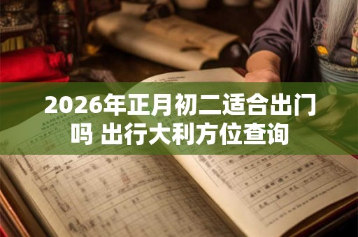 2026年正月初二适合出门吗 出行大利方位查询