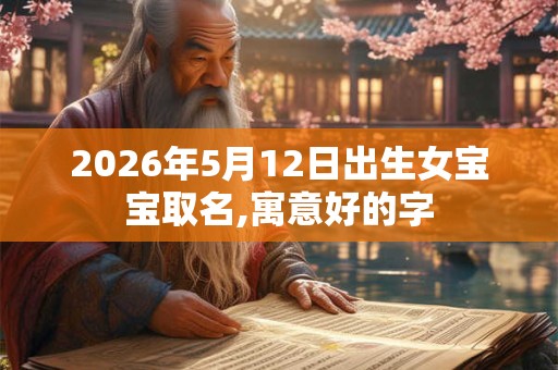 2026年5月12日出生女宝宝取名,寓意好的字