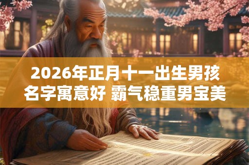 2026年正月十一出生男孩名字寓意好 霸气稳重男宝美名