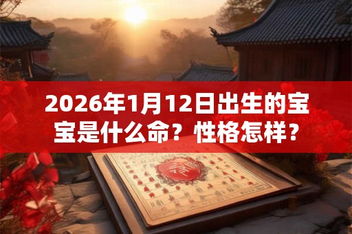 2026年1月12日出生的宝宝是什么命？性格怎样？