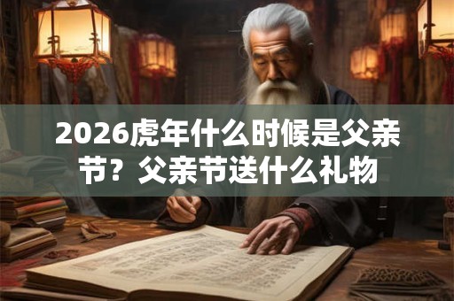 2026虎年什么时候是父亲节？父亲节送什么礼物