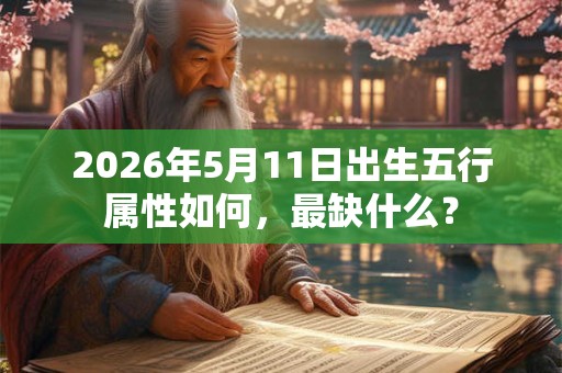 2026年5月11日出生五行属性如何,最缺什么? 2026年5月11日出生五行属性如何,最缺什么?