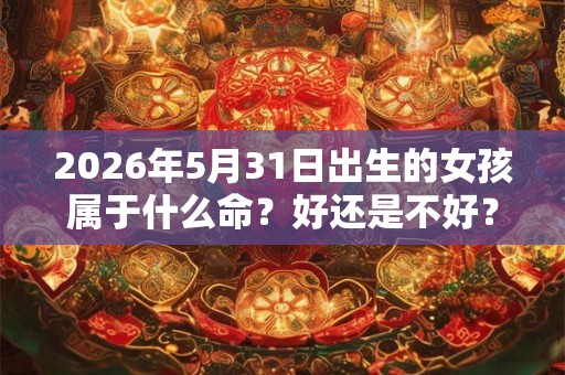 2026年5月31日出生的女孩属于什么命?好还是不好? 2026年5月31日出生的女孩属于什么命?好还是不好?