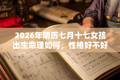 2026年阴历七月十七女孩出生命理如何，性格好不好相处？