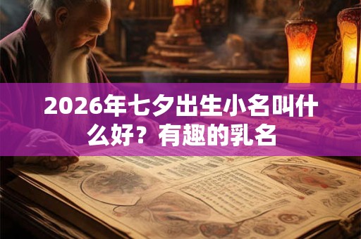 2026年七夕出生小名叫什么好?有趣的乳名 2026年七夕出生小名叫什么好?有趣的乳名