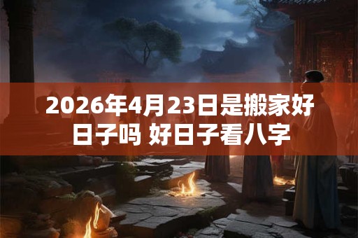 2026年4月23日是搬家好日子吗 好日子看八字