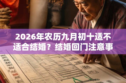 2026年农历九月初十适不适合结婚?结婚回门注意事项 2026年农历九月初十适不适合结婚?结婚回门注意事项