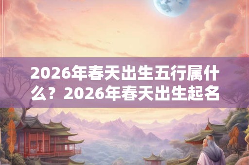 2026年春天出生五行属什么?2026年春天出生起名大全 2026年春天出生五行属什么?2026年春天出生起名大全