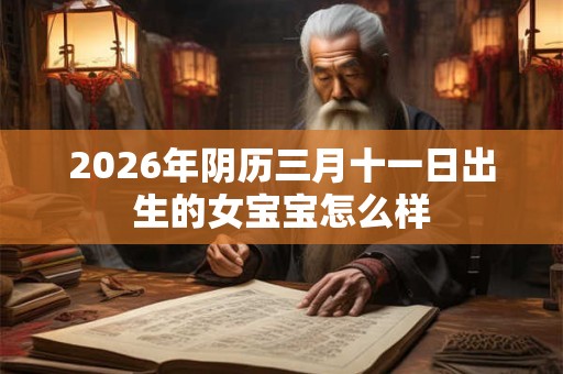 2026年阴历三月十一日出生的女宝宝怎么样 2026年阴历三月十一日出生的女宝宝怎么样