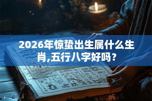 2026年惊蛰出生属什么生肖,五行八字好吗？