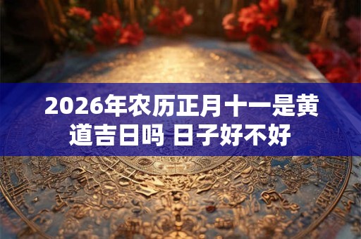2026年农历正月十一是黄道吉日吗 日子好不好 2026年农历正月十一是黄道吉日吗 日子好不好