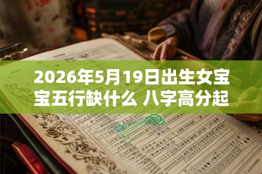 2026年5月19日出生女宝宝五行缺什么 八字高分起名字