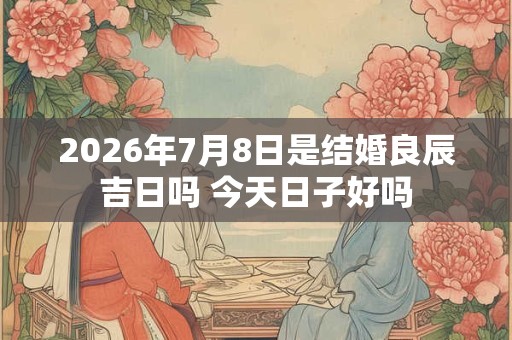 2026年7月8日是结婚良辰吉日吗 今天日子好吗