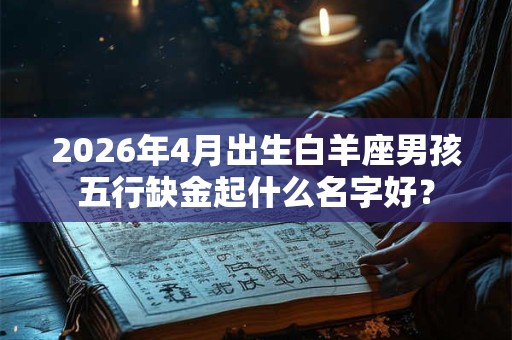 2026年4月出生白羊座男孩五行缺金起什么名字好? 2026年4月出生白羊座男孩五行缺金起什么名字好?