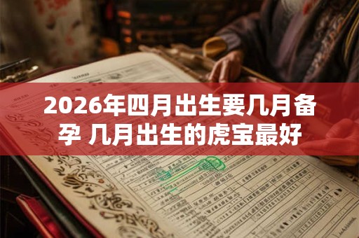 2026年四月出生要几月备孕 几月出生的虎宝最好
