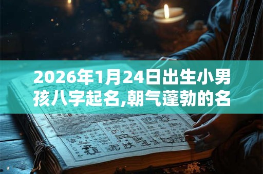 2026年1月24日出生小男孩八字起名,朝气蓬勃的名字推荐 2026年1月24日出生小男孩八字起名,朝气蓬勃的名字推荐