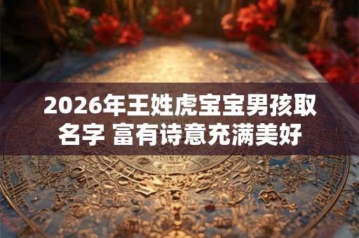 2026年王姓虎宝宝男孩取名字 富有诗意充满美好 2026年王姓虎宝宝男孩取名字 富有诗意充满美好