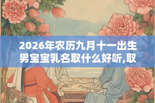 2026年农历九月十一出生男宝宝乳名取什么好听,取名小技巧 2026年农历九月十一出生男宝宝乳名取什么好听,取名小技巧