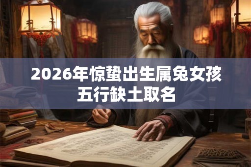 2026年惊蛰出生属兔女孩五行缺土取名