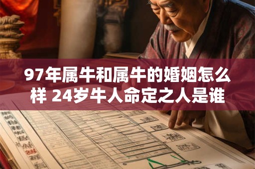 97年属牛和属牛的婚姻怎么样 24岁牛人命定之人是谁 97年属牛和属牛的婚姻怎么样 24岁牛人命定之人是谁