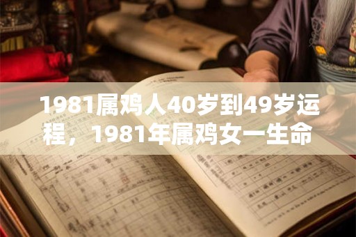 1981属鸡人40岁到49岁运程,1981年属鸡女一生命运 1981属鸡人40岁到49岁运程,1981年属鸡女一生命运