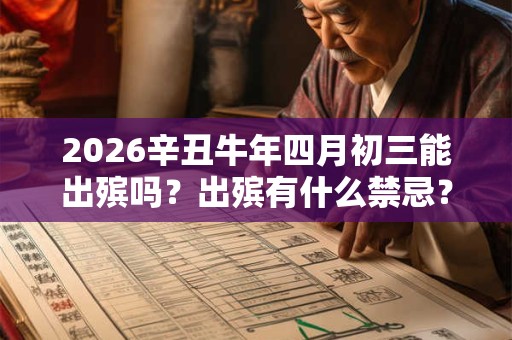 2026辛丑牛年四月初三能出殡吗？出殡有什么禁忌？
