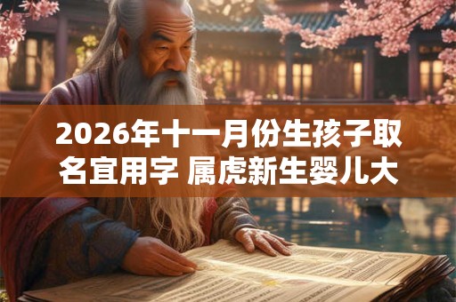 2026年十一月份生孩子取名宜用字 属虎新生婴儿大方好听名 2026年十一月份生孩子取名宜用字 属虎新生婴儿大方好听名