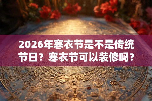 2026年寒衣节是不是传统节日?寒衣节可以装修吗? 2026年寒衣节是不是传统节日?寒衣节可以装修吗?