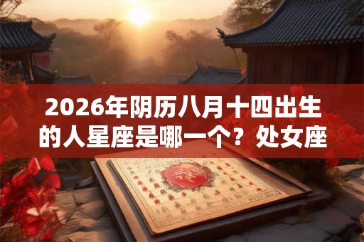 2026年阴历八月十四出生的人星座是哪一个？处女座介绍