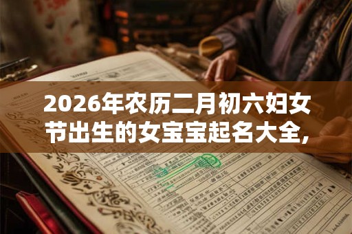 2026年农历二月初六妇女节出生的女宝宝起名大全,应该起什么名字 2026年农历二月初六妇女节出生的女宝宝起名大全,应该起什么名字