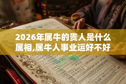 2026年属牛的贵人是什么属相,属牛人事业运好不好? 2026年属牛的贵人是什么属相,属牛人事业运好不好?