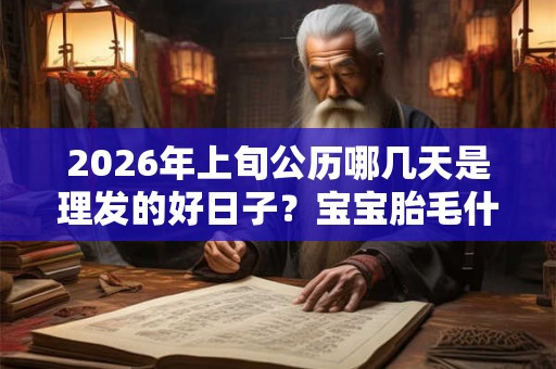 2026年上旬公历哪几天是理发的好日子?宝宝胎毛什么时候剪 2026年上旬公历哪几天是理发的好日子?宝宝胎毛什么时候剪