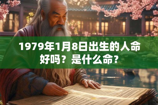 1979年1月8日出生的人命好吗?是什么命? 1979年1月8日出生的人命好吗?是什么命?