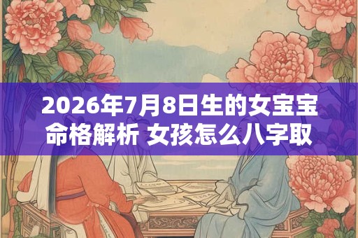 2026年7月8日生的女宝宝命格解析 女孩怎么八字取名 2026年7月8日生的女宝宝命格解析 女孩怎么八字取名