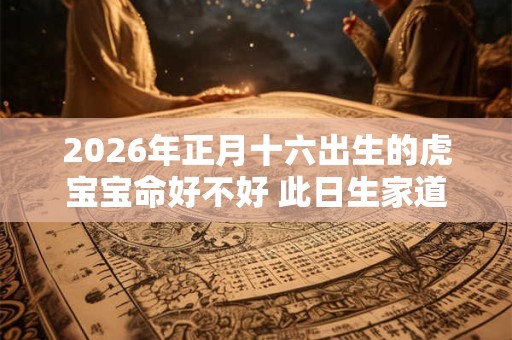 2026年正月十六出生的虎宝宝命好不好 此日生家道昌隆