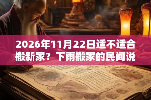 2026年11月22日适不适合搬新家?下雨搬家的民间说法 2026年11月22日适不适合搬新家?下雨搬家的民间说法