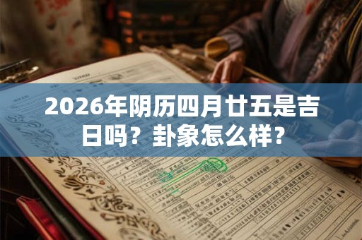 2026年阴历四月廿五是吉日吗？卦象怎么样？