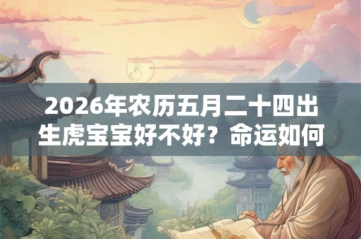 2026年农历五月二十四出生虎宝宝好不好?命运如何? 2026年农历五月二十四出生虎宝宝好不好?命运如何?
