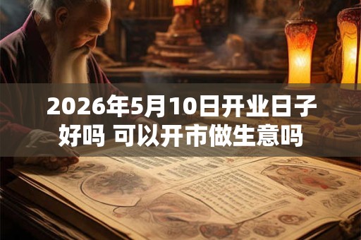 2026年5月10日开业日子好吗 可以开市做生意吗 2026年5月10日开业日子好吗 可以开市做生意吗