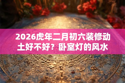 2026虎年二月初六装修动土好不好?卧室灯的风水 2026虎年二月初六装修动土好不好?卧室灯的风水