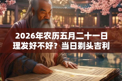 2026年农历五月二十一日理发好不好?当日剃头吉利吗 2026年农历五月二十一日理发好不好?当日剃头吉利吗